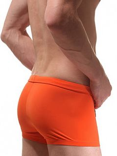 Мужские оранжевые плавки-хипсы HOM Marine Chic 07855cA5
